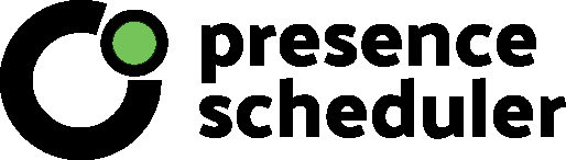 Presence Scheduler logo for work as a laravel development company